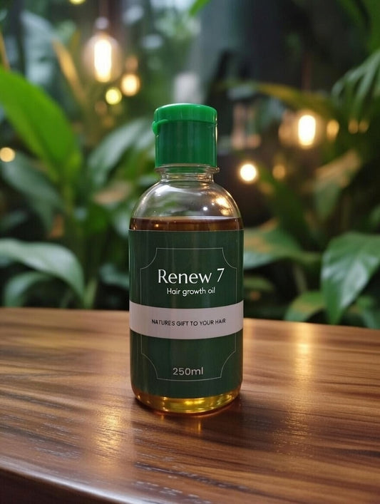 Renew 7 Herbal Hair Growth Oil – Stronger, Thicker & Healthier Hair